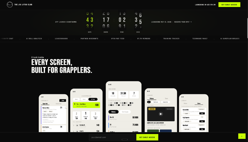 App Interface Mocks