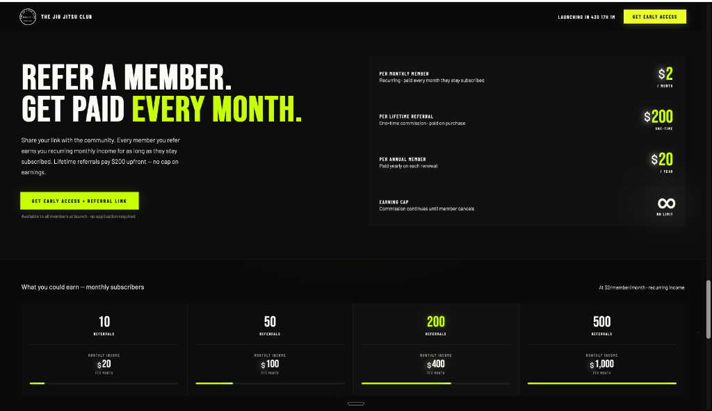 Pricing Dashboard